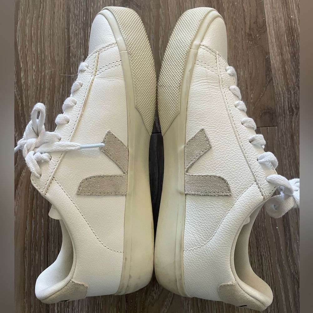 VEJA CAMPO CHROMEFREE LEATHER WHITE NATURAL